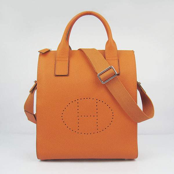 High Quality 1:1 Hermes 8076 Perforated H Tote Briefcase Bag - O